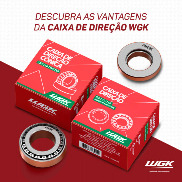 Você já se perguntou como a sua moto faz curvas tão suaves? A resposta está na caixa de direção!

Essa peça essencial permite um controle preciso do guidão, tornando sua pilotagem mais segura e agradável. Com a Caixa de Direção WGK, você também desfruta de menos ruídos e folgas, tornando a mobilidade da sua moto impecável.

Pronto para uma experiência de pilotagem superior? Acesse o nosso site e confira o produto! 🛠✨ 

#caixadedirecao #pilotagemsuave #wgkindustria #moto