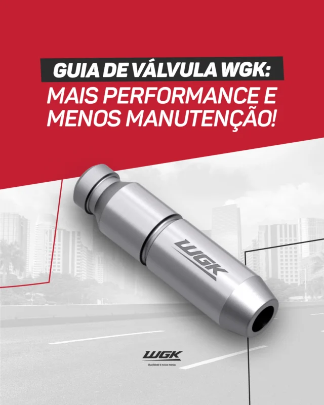 As guias de válvula WGK são sinterizadas e possuem alta precisão de medida, garantindo o alinhamento correto das válvulas no cabeçote. Isso significa:
- movimento preciso das válvulas;
- menos desgaste e maior durabilidade;
- melhor desempenho do motor;
- menos manutenção e mais economia.

Com as guias de válvula WGK, sua moto roda com mais eficiência e confiança! 🚀

#wgk #guiadevalvula #motos #peçaswgk #seguranca #desempenho #confianca #tecnologiawgk