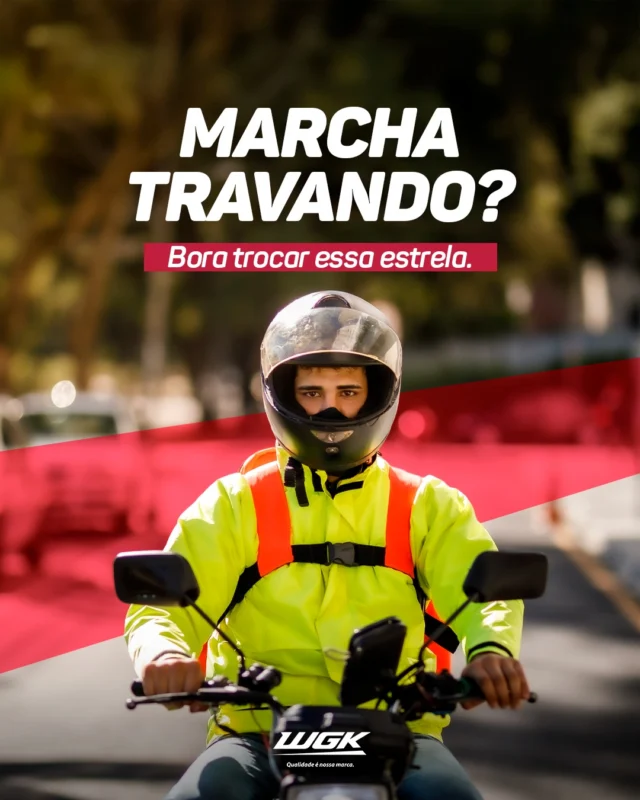 #LançamentoWGK

Tem coisa que não dá pra empurrar com a barriga, e marcha travando é uma delas.

A nossa nova Estrela Excêntrica de Marcha chegou para entregar precisão nas trocas e resistência para a rotina da sua moto.

✔️ Feita para durar.
✔️ Ideal pra quem vive no trânsito.
✔️ Compatibilidade e desempenho de confiança.

Já disponível nas principais distribuidoras e varejos do Brasil.

WGK, qualidade é a nossa marca!

📦 +800 Itens, divididos em +40 Linhas de Produto, para a sua moto.

#wgk #marcha #estrelaexcentromarcha #oficina #motoboy #produtoWGK #duasrodas