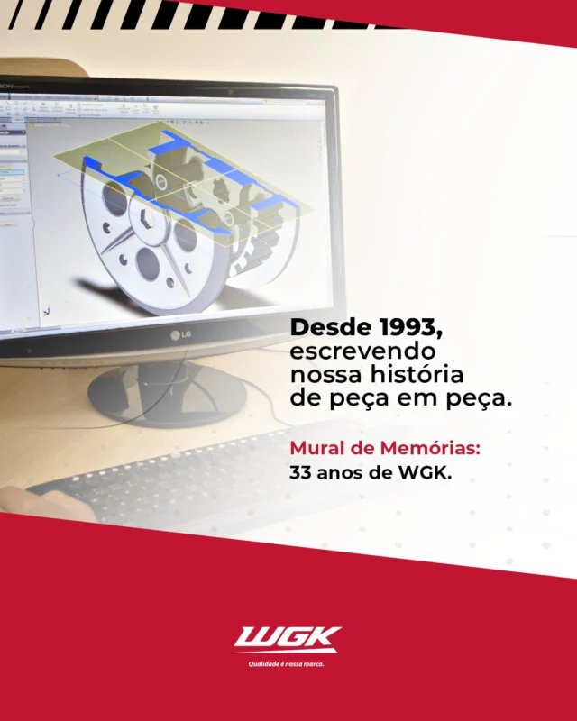 Um abraço no passado para acelerar rumo ao futuro.

Em agosto de 1993, a WGK dava os seus primeiros passos. De lá para cá, foram 33 anos de muitos desafios superados, parcerias consolidadas e, acima de tudo, muita evolução. 

Hoje, abrimos nosso mural de memórias para celebrar não apenas a tecnologia que conquistamos ou a fábrica moderna que construímos, mas as conexões reais que criamos com cada mecânico, lojista e motociclista ao longo do caminho.

O galpão cresceu, os processos ganharam automação de ponta e nossa linha de motopeças se tornou referência nacional — mas o compromisso com a integridade, o respeito e a qualidade milimétrica continua sendo o mesmo de três décadas atrás.

Obrigado por fazer parte do nosso ontem, do nosso hoje e de tudo o que ainda vamos construir juntos. 

#WGK33Anos #AniversarioWGK  #Motopeças #MecanicaDeMotos #IndustriaNacional